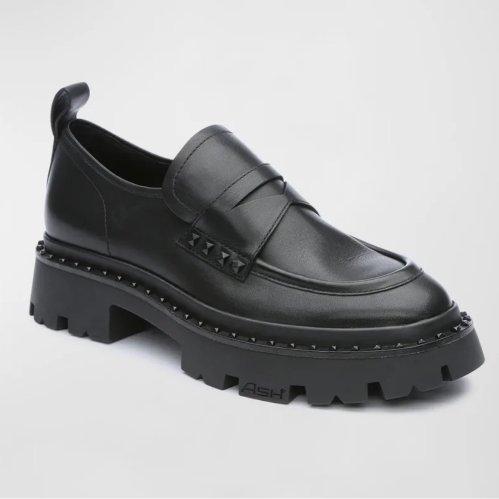 Genial Stud Platform Loafer by Ash women’s size 8 NEW